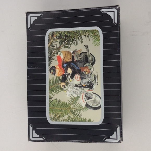 HARLEY DAVIDSON ORNAMENT Collection- LETTERS TO SANTA 1997 Vtg - Picture 4 of 9